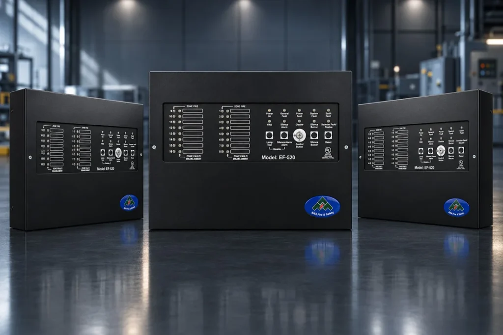 مرکز کنترل اعلام حریق EF-520